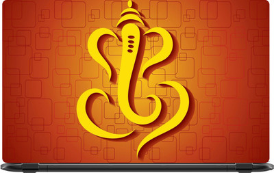 

Lapower Ganesha with geometrical pattern Vinyl Laptop Decal 15.6