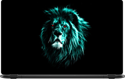 

Lapower Aggressive lion Vinyl Laptop Decal 15.6