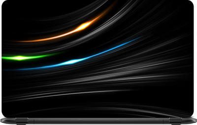 

Lapower Curved lines in dark colours Vinyl Laptop Decal 15.6