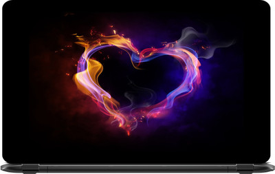

Lapower Glowing heart Vinyl Laptop Decal 15.6