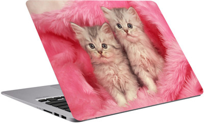 

Richerbrand Two cutie Cats Laptop Sticker 15.6 inch-Designer laptop sticker-laptop skin sticker-227 Premium Quality,Bubble Free,Scratchproof,Laptop Skin/Cover for 15.6 inches/3m Vinyl Laptop Decal 15.6