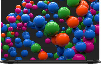 

Lapower Different size and coloured balls Vinyl Laptop Decal 15.6