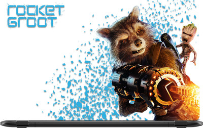 

Lapower Rocket groot Vinyl Laptop Decal 15.6