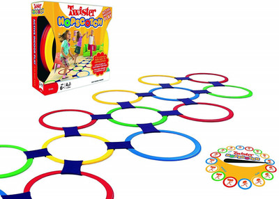 

Assemble Large Size 10 Rings & 10Ring Clips Twister Hopscotch Multi-(Multicolor)