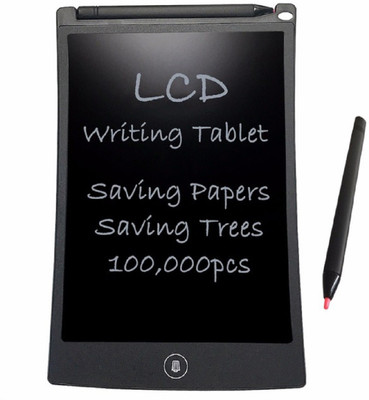 

ShopAis 8.5 inch LCD Writing Tablet Board e-writer – Multi Purpose, Paperless, Light, Inkless - Draw, Note, Memo, Remind, Message, Draft, Scrawl(Black)