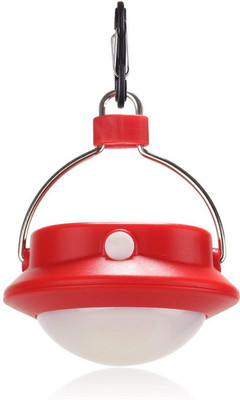 

TinyBrite Battery Powered LED Tent Light for Emergency, Camping, Hiking, Power Outages LED Lantern(Red)