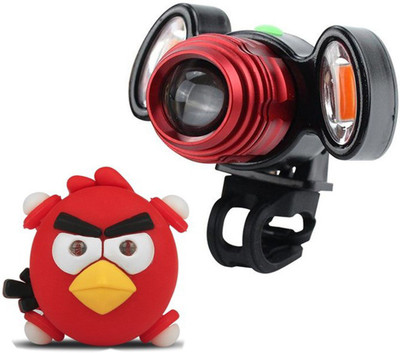 

ShivExim Bicycle 4 Mode LED Focus Headlight , USB Rechargeable and Warning Mini Bird Light LED Front Light(Multicolor), Multi