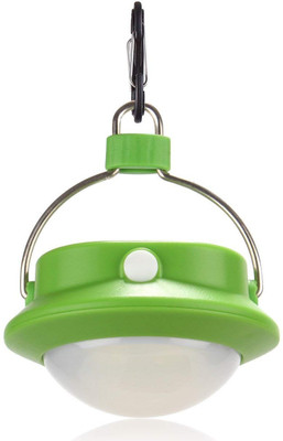 

TinyBrite Battery Powered LED Tent Round Light for Outdoor, Emergency, Camping, Hiking LED Lantern(Green)