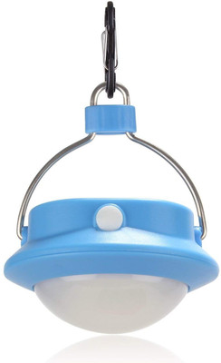 

TinyBrite Battery Powered Round LED Tent Light for Outdoor, Camping, Hiking, Power Outages LED Lantern(Blue)