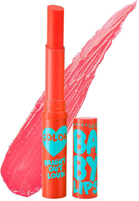 

Maybelline BABY LIPS, BRIGHT OUT LOUD ( VIVID PEACH ), 1.9G PEACH, VIVID PEACH(Pack of: 1, 1.9 g)