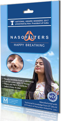 

Nasofilters Weekly Pack - Medium Weekly Pack - Medium Mask and Respirator