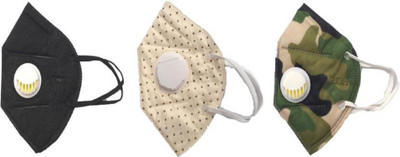 

Yuvraj Creation 017 Children Anti-Pollution Activated Carbon Face Mask with Breathing Valve Mas Mask and Respirator