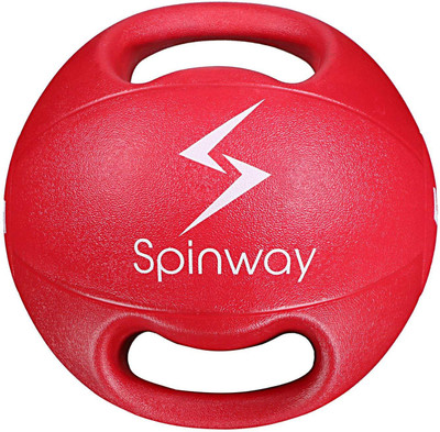 

Spinway Rubber 5 Kg Medicine Ball(Weight: 5.67 kg, Red)
