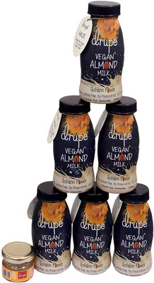 

Drupe Drupe Fresh Haldi Golden Power Almond Milk(1200 ml, Pack of 6)