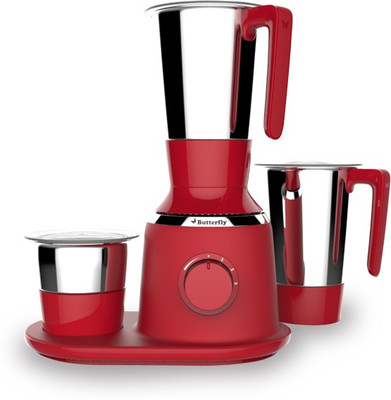 

Butterfly 3-Jar-Spectra 750 Juicer Mixer Grinder(Multicolor, 3 Jars)