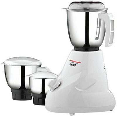 

Butterfly Rhino-3j3 750 Juicer Mixer Grinder(Multicolor, 3 Jars)