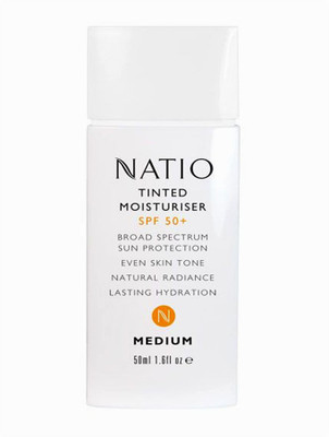 

Natio Tinted Moisturiser SPF 50+ MEDIUM(50 ml)