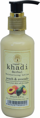 

Vagad's Khadi Peach And Avokado Moisturising Lotion(200 ml)