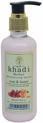 

Vagad's Khadi Rose And Honey Moisturising Lotion(200 ml)