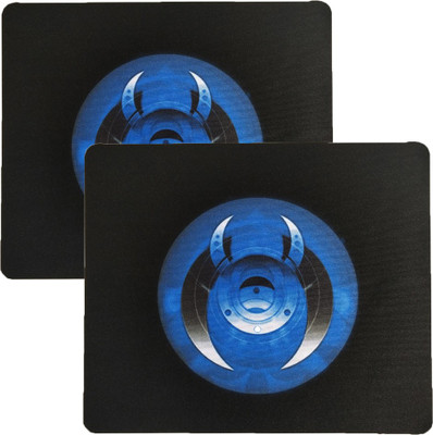 

Oxyura "Pack Of 2" Non Slip Rubber Ergonomic Surface Mousepad(Black)