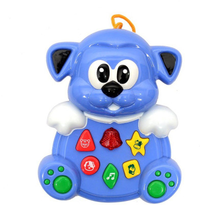 

Skywalk Musical Learning Toy with Lights & Animal Sounds, Early Learning Educational Toys with Music Flashing Lights (design-dog)(Multicolor)