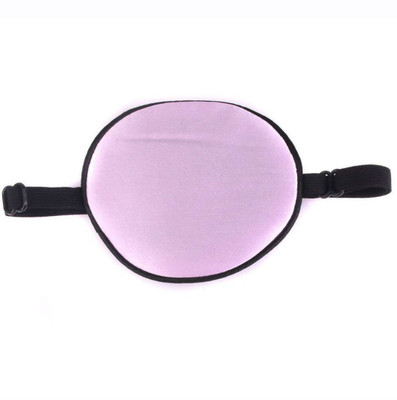

Shrih Kids Silk Replaceable Adjustable Corsair Eye Patch Eyeshade Eye Shade(Purple), Light purple