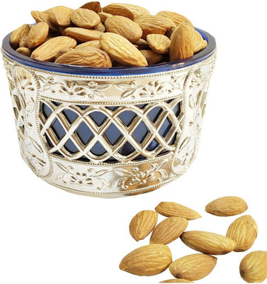

Neotea Dry Badam Nuts with Blue Round Gift Box Assorted Nuts(300 g, Festive Gift Box)