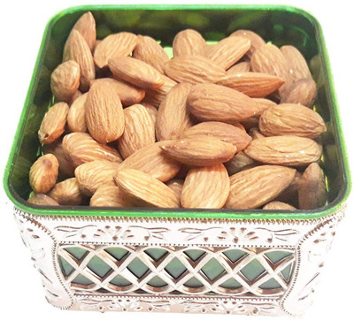 

Neotea Dry Badam Nuts with Green Squared Gift Box Assorted Nuts(250 g, Festive Gift Box)