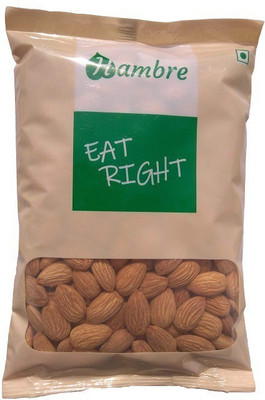 

Hambre Hambre_California Almonds Kernels Badam Giri, 250g Almonds(250 g, Pouch)