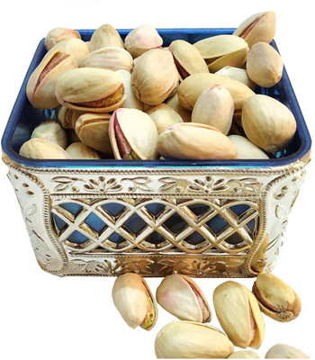 

Neotea Dry Pista Nuts with Blue Colored Gift Box Pistachios(100 g, Festive Gift Box)