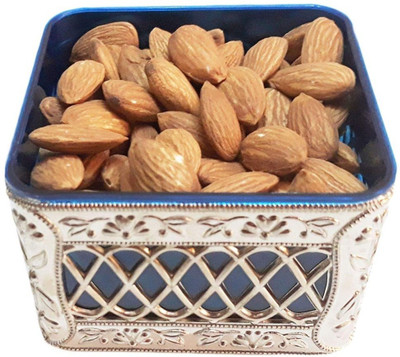 

Neotea Dry Badam Nuts with Blue Colored Gift Box Assorted Nuts(100 g, Festive Gift Box)