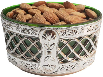 

Neotea Dry Badam Nuts with Green Oval Gift Box Assorted Nuts(200 g, Festive Gift Box)
