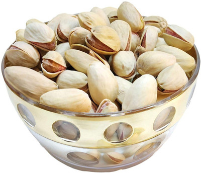 

Neotea Dry Pista Nuts with Gold Round Gift Box Pistachios(200 g, Festive Gift Box)