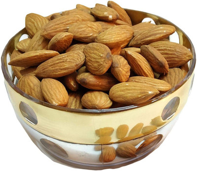 

Neotea Dry Badam Nuts with Gold Round Gift Box Assorted Nuts(200 g, Festive Gift Box)