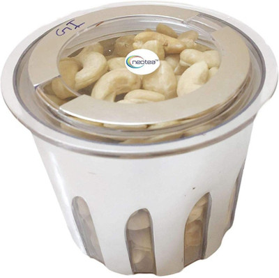 

Neotea Dry Cashew Nuts with Clear Round Gift Box Cashews(300 g, Festive Gift Box)