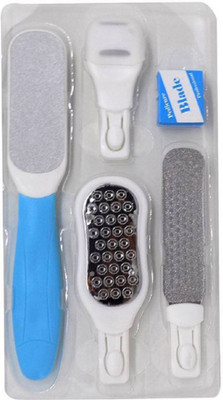 

PELO Foot Scrapers For Pedicure/Pedicure Brush For Feet | Pedicure Tools For Home & salon Use (I Code Pedicure Tools)(30 g, Set of 5)