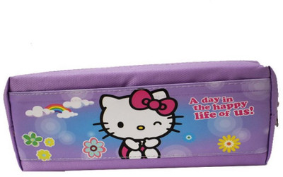 

ToyzIsland pencil pouch Hello kitty Art Polyester Pencil Boxes(Set of 1, Multicolor)
