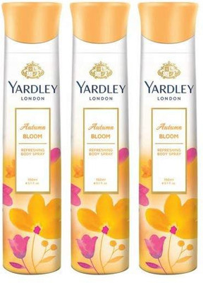 

Yardley London Three Autumn Bloom Deodorant Combo for Women Perfume - 150 ml(For Women)