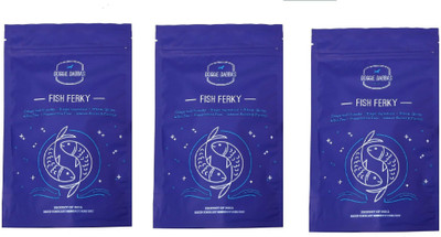 

Doggie Dabbas Fish Ferky Wheat, Gluten and SOYA Free 50gm Fish Dog Treat(50 g, Pack of 3)
