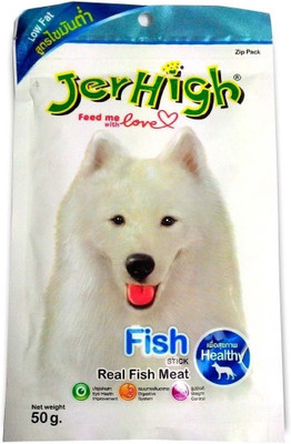Goofy Tails JerHigh Fish 70g (Pack of 12) Fish Dog Treat(70 g, Pack of 12)