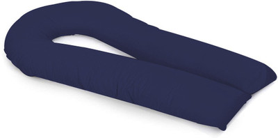 

Cloth Fusion Solid Plain Pregnancy Pillow Pack of 1(Navy Blue)