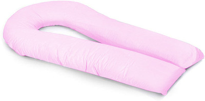 

Cloth Fusion Solid Plain Pregnancy Pillow Pack of 1(Pink)