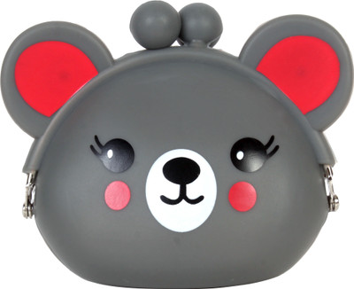 

b4bags Cute Teddy Coin Purse (CP12406 Dark Grey) Coin Purse(Grey)