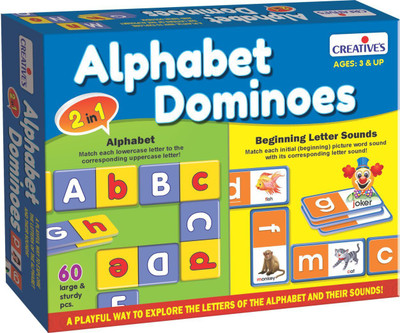 

Creatives Alphabet Dominoes 2 in 1(1 Pieces)