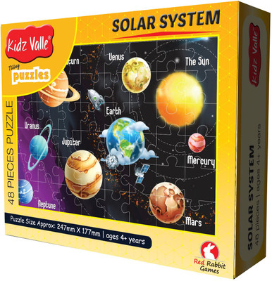 

Kidz Valle Solar System 48 Pieces Tiling Puzzles (Jigsaw Puzzles, Puzzles for Kids, Floor Puzzles), Puzzles for Kids Age 4 Years and Above(48 Pieces)
