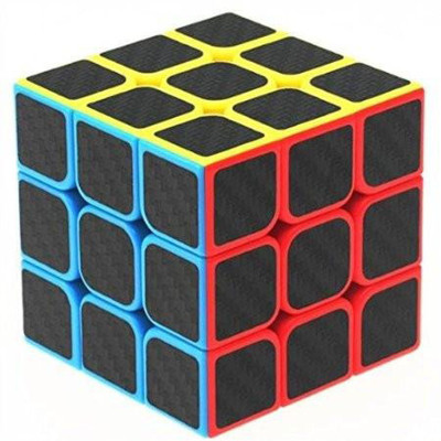 

TALKING GANESHA Carbon Fiber Stickers 3x3 Neon Colors High Speed Magic Rubik Cube Puzzle Toy (5.5cm) (1 Pieces)(1 Pieces)