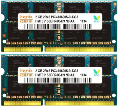 

Hynix ddr3 DDR3 2 GB (Dual Channel) Laptop (2gb ddr3 laptop)