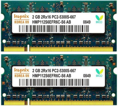 

Hynix ddr2 DDR2 2 GB (Dual Channel) Laptop (2gb ddr2 laptop)