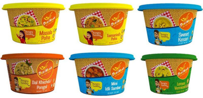 

Desi Mealz BREAKFAST COMBO - JAIN SPECIAL 600 g(Pack of 6)
