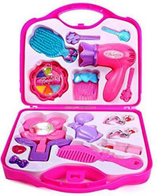 

August Beautiful Dream Beauty Makeup Set Suitcase Kit Toys For Kids